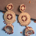 Gold Plated Kundan Jhumka