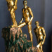 home Man Climbing Stairs Decorative Polyresin Showpiece Decoration, Office, and Gifting in Black