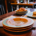 Rustic Artisan Ceramic Plate Set
