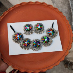 Multi Color Choker Set