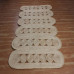 Wave-Edge Reversible Jute Rug – Natural Boho Charm for Every Season