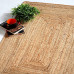 Handwoven Jute Mat – Reversible Rug for Bedroom, Living Space, and Seasonal Décor