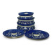 Regal Bloom Ceramic Bowl Set
