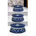 Regal Bloom Ceramic Bowl Set