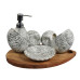 Seaside Serenity Ceramic Bathroom Set