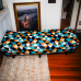 Vibrant Geo Charm Ottoman