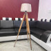 Wooden Tripod Floor Lamp