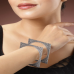 Square Oxidized Kada
