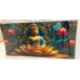 KUBE Meditating Lord Buddha Painting 7 mm MDF Sparkal Lamination Full HD Print Painting