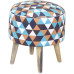 Vibrant Geometry Stools