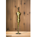 Spiraling Grace - Golden Abstract Figurine