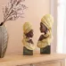Opposites in Harmony – Dual Tone Bust Sculptures