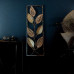 Majestic Metallic Leaf Wall Décor